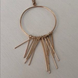 Circular Gold Necklace